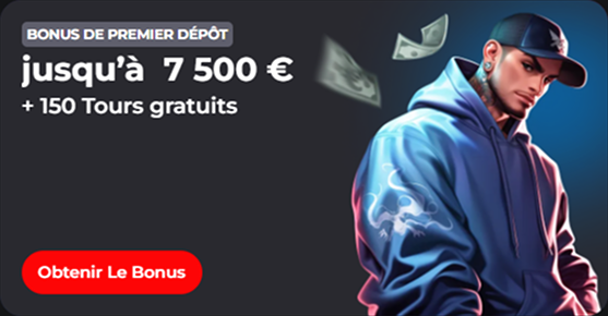 Turbowinz Casino bonus de premier dépôt : 7500€ + 150 tours gratuits