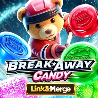 Oursons joueurs de hockey avec des sucettes de hockey, jeu Breakaway Candy