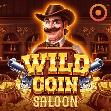 Wild Coin Saloon jeu de machine à sous avec des pistolets et des pièces d'or